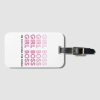 Boss de fille rose moderne Meilleur cadeau de fill