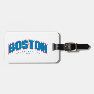 Étiquette À Bagage Boston 1630