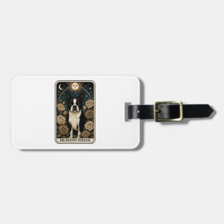 Étiquette À Bagage Boston Terrier