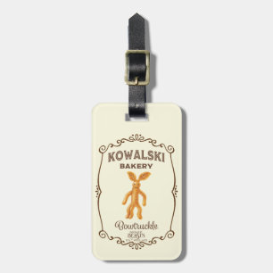 Étiquette À Bagage Boulangerie Kowalski - Bowtruckle