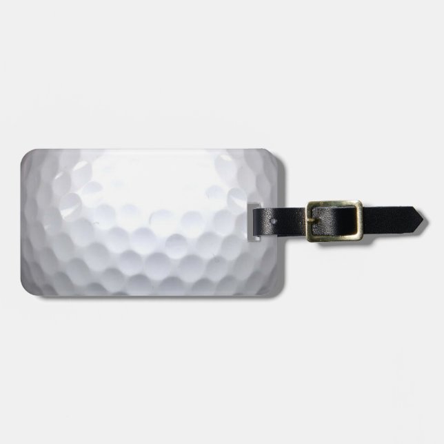 Étiquette À Bagage boule de golf (Devant horizontal)