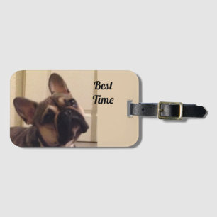 Étiquette À Bagage Bouledogue français
