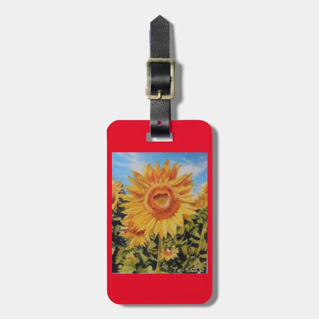 Étiquette À Bagage bourse ou accessoire d'étiquette ou de porte - clé (Devant Vertical)