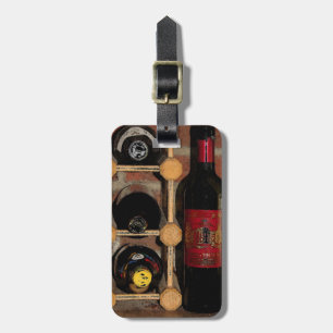 Étiquette À Bagage Bouteilles de vin