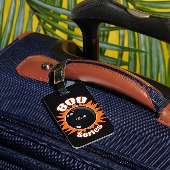 Étiquette À Bagage Bowling 800 Series en Ligue Bowling, Ball Bag (Insitu Rectoal 1)