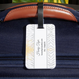 Étiquette À Bagage Brave, Bold et Belle Partout Où Vous Allez