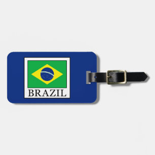 Étiquette À Bagage Brésil
