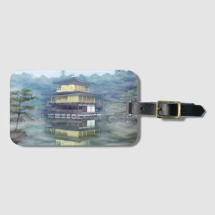 Étiquette À Bagage Brouillard sur le pavillon d'or - Kyoto