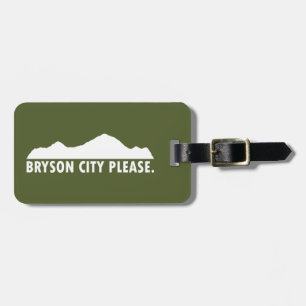 Étiquette À Bagage Bryson City S'Il Vous Plaît