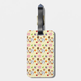 Étiquette À Bagage bubbly et ses amis motifs