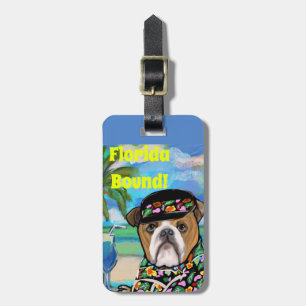 Étiquette À Bagage Bulldog