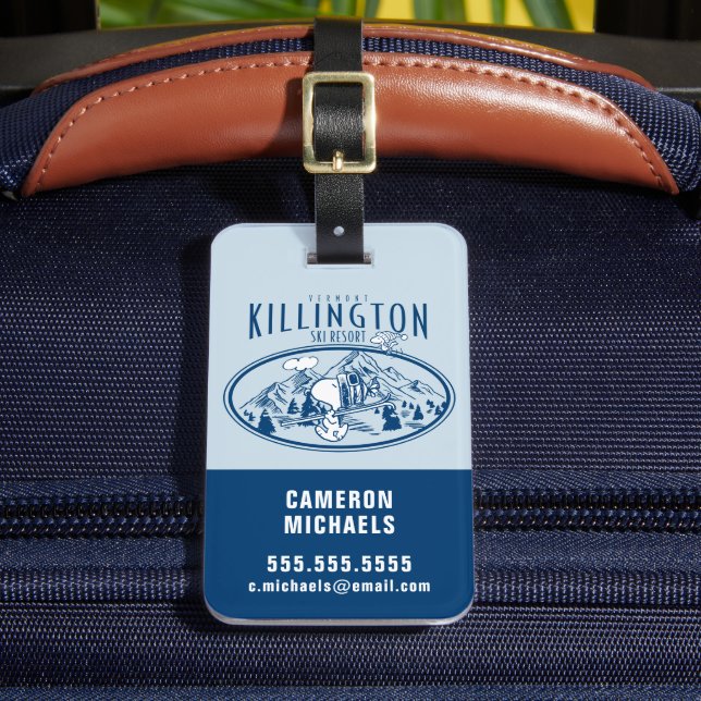 Étiquette À Bagage cacahuètes | Killington Ski Resort Vermont (Insitu Rectoal 2)