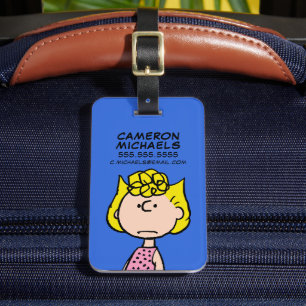 Étiquette À Bagage cacahuètes   Sally Brown