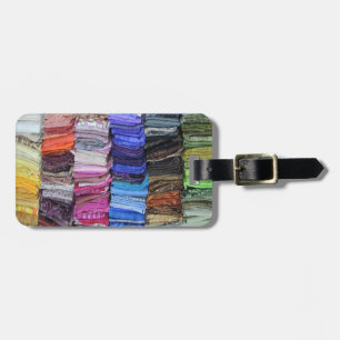 Étiquette À Bagage Cachette piquante de tissu