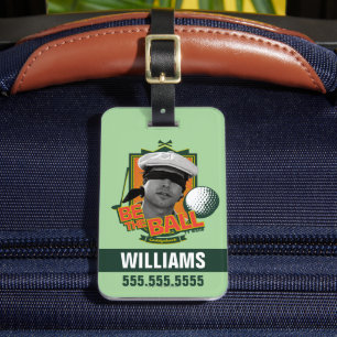 Étiquette À Bagage Caddyshack   Soyez Le Boule