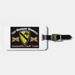 Étiquette À Bagage Cadeau de la 1ère division de cavalerie