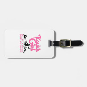 Étiquette À Bagage Cadeau drôle de kayak pour femmes Cool Kayak Girl 