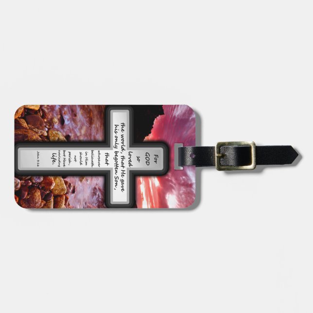 Étiquette À Bagage Cadeaux de 3h16 de John (Devant horizontal)