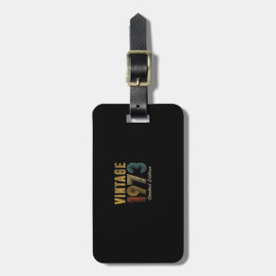 Étiquette À Bagage Cadeaux de 50 ans Vintage 1973 Édition limitée 50t