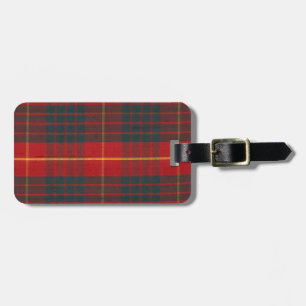 ÉTIQUETTE À BAGAGE CADEAUX DE CONCEPTION DE TARTAN DE CLAN DE CAMERON