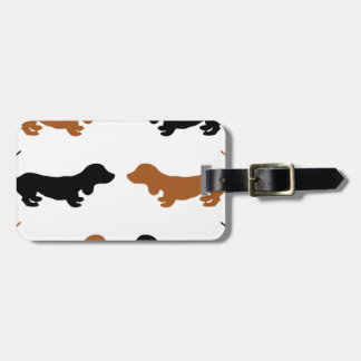 Étiquette À Bagage Cadeaux de teckel