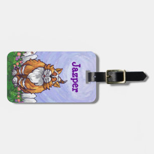 Étiquette À Bagage Cadeaux et accessoires de chats de gingembre