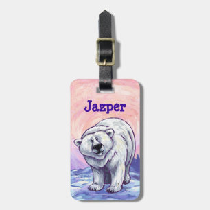 Étiquette À Bagage Cadeaux et accessoires d'ours polaire