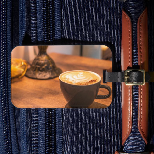 Étiquette À Bagage Cadre Café (Insitu Rectoal 4)