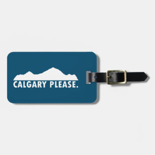 Étiquette À Bagage Calgary Please