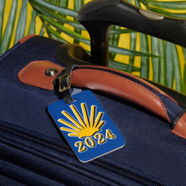 Étiquette À Bagage Camino de Santiago 2024 (Insitu Rectoal 1)