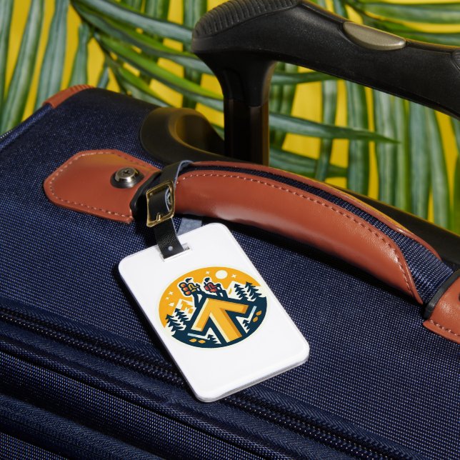 Étiquette À Bagage Camino de Santiago Le chemin de saint Jacques 0143 (Insitu Rectoal 1)