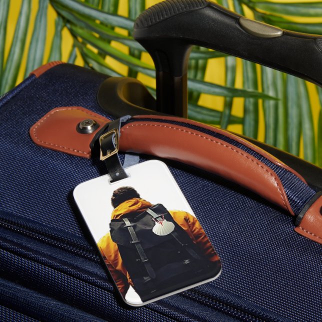 Étiquette À Bagage Camino de Santiago Pilgrim (Insitu Rectoal 1)