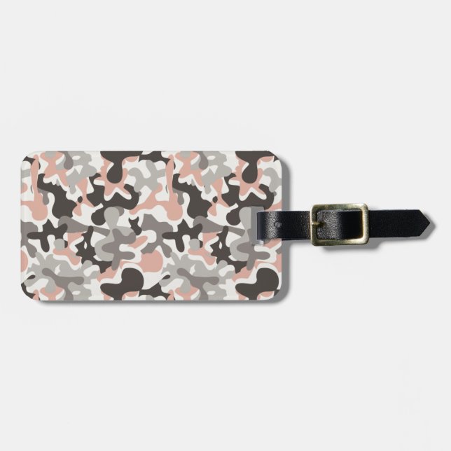 Étiquette À Bagage Camo Dusty Signature (Devant horizontal)
