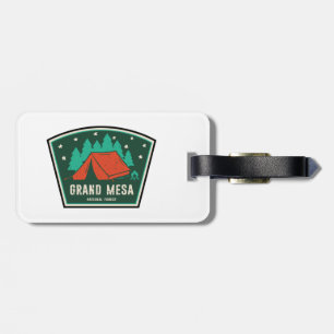 Étiquette À Bagage Camping forestier national de Grand Mesa