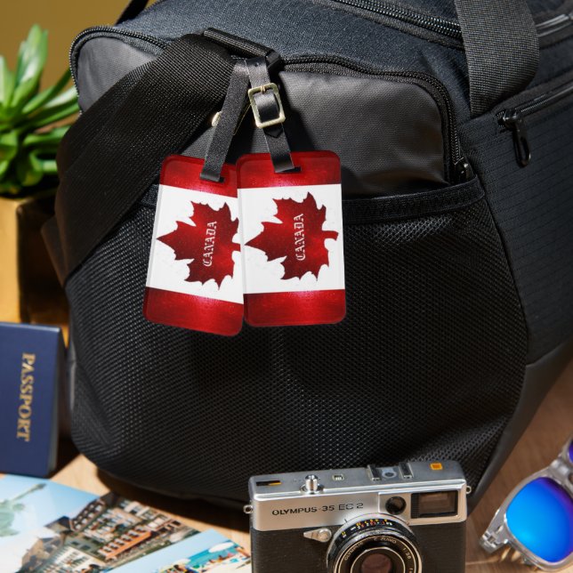 Étiquette À Bagage canada (Recto & Verso)