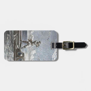 Étiquette À Bagage Capitaine Nemo Verne 20 000 lieues Sci Fi Art