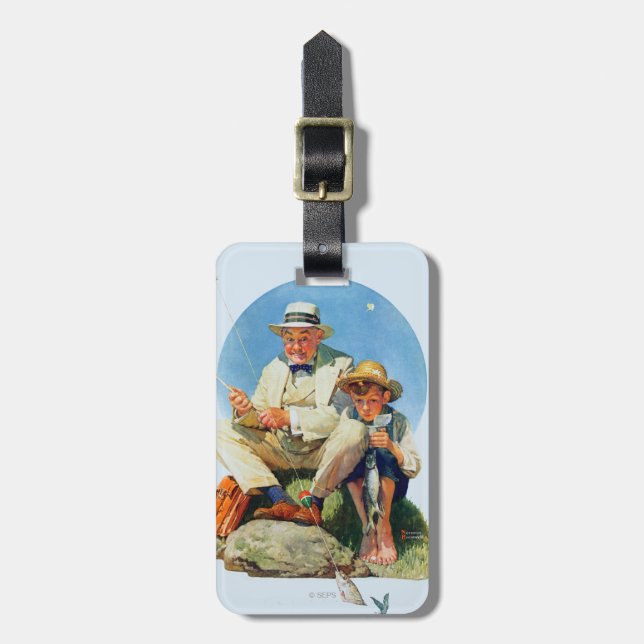 Étiquette À Bagage Capture le grand (Devant Vertical)