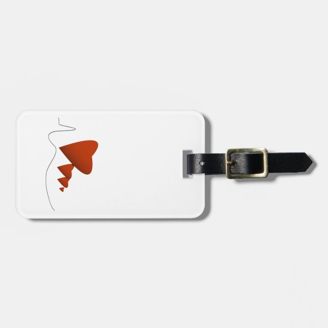 Étiquette À Bagage Carburant (Devant horizontal)