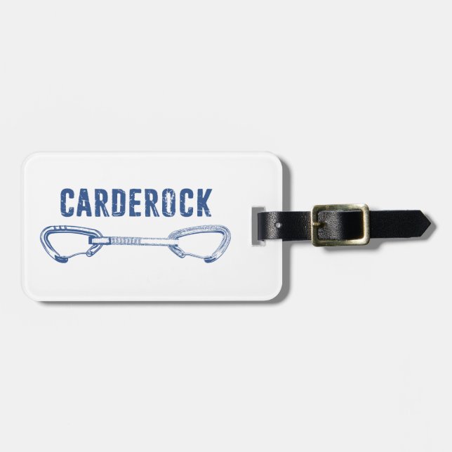 Étiquette À Bagage Carderock Escalade Quickdraw (Devant horizontal)