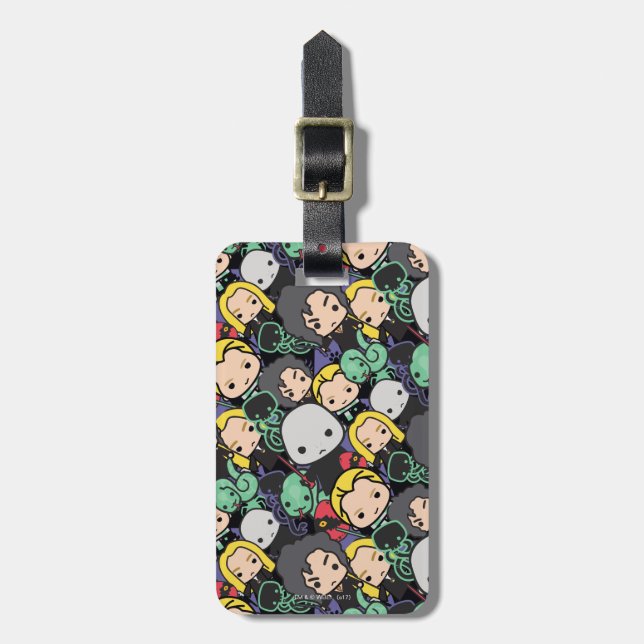 Étiquette À Bagage Caricature Harry Potter Mangeurs de mort Toss Moti (Devant Vertical)