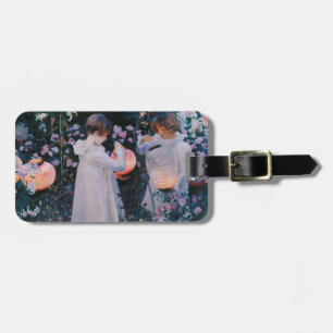 Étiquette À Bagage Carnation Lily Lily Rose John Singer Sargent Art