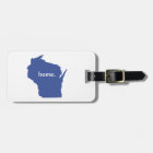 Carte à la maison d'état de silhouette du