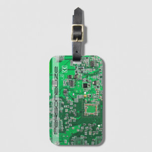 Étiquette À Bagage Carte circuit imprimé circuit vert PCB
