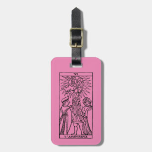 Étiquette À Bagage Carte de tarot : Les amants