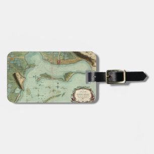 Étiquette À Bagage CARTE : La JAMAÏQUE, 1756