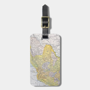 ÉTIQUETTE À BAGAGE CARTE : LE MEXIQUE