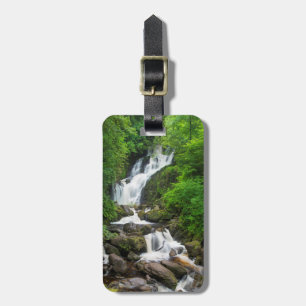 Étiquette À Bagage Cascade de Torc paysage, Irlande