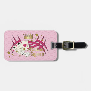 Étiquette À Bagage Casino Queen