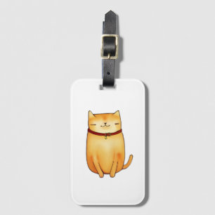 Étiquette À Bagage Cat