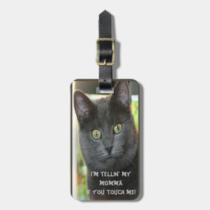 Étiquette À Bagage Cat